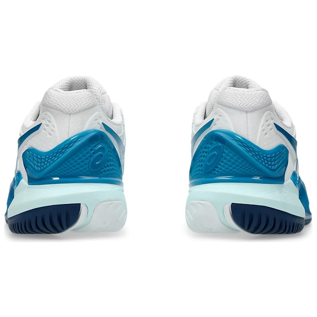 ASICS Gel Resolution 9 White Teal Blue Women’s