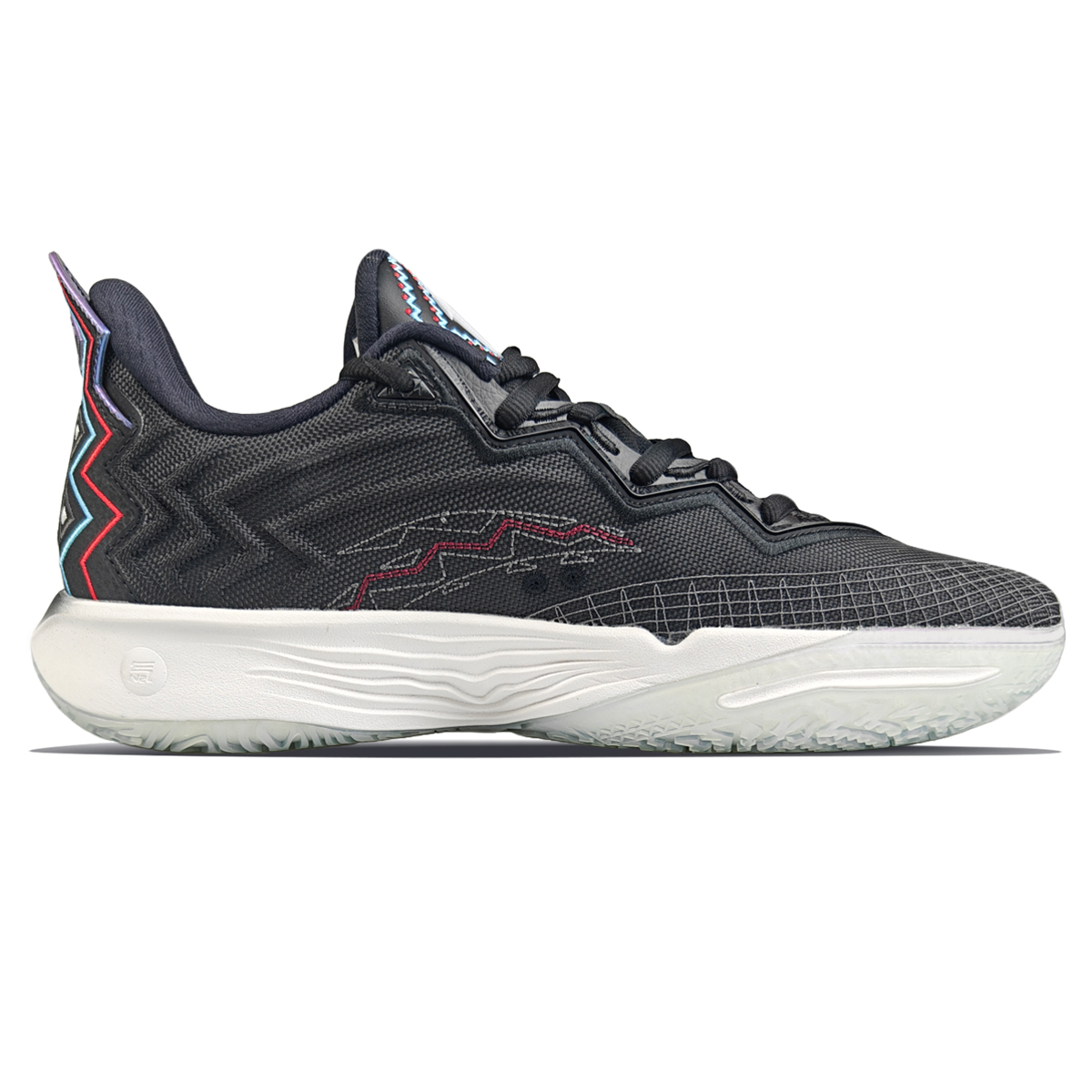Anta KAI 2 Cushioning Abrasion Resistant Support Low top Midfoot Carbon Plate Basketball Shoes Men’s Black