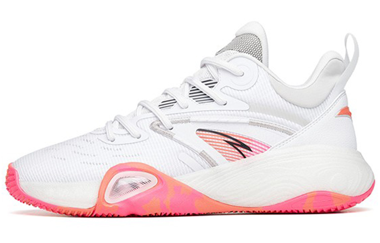 Anta Basketball Collection Feather Textile, Synthetic Leather Cushioning Slip Resistant Abrasion Resistant Breathable