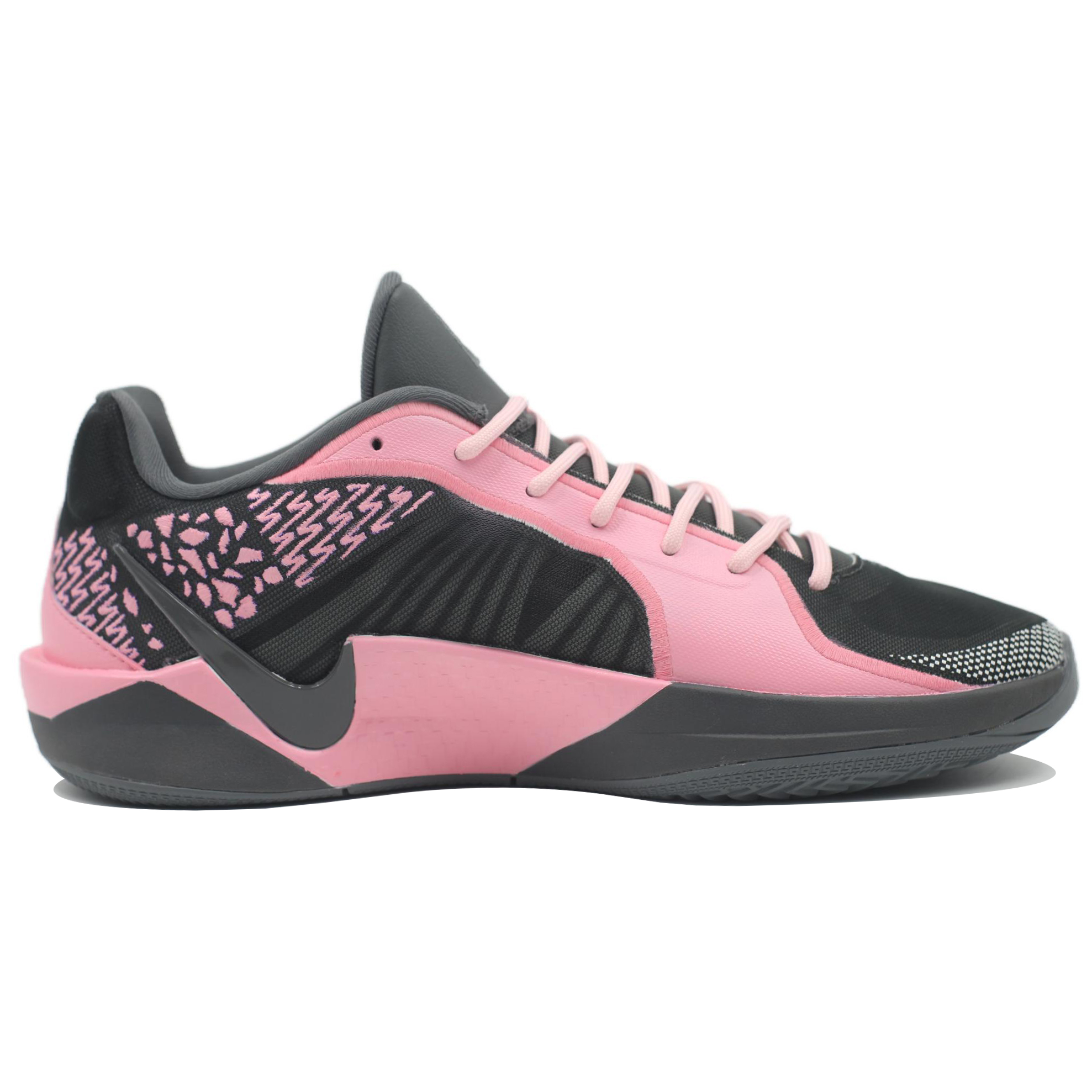 Nike Sabrina 2 Abrasion Resistant Low top Basketball Shoes Unisex Blue Pink