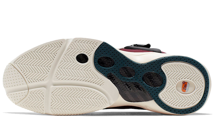 Мужские кроссовки Nike Air Zoom GP Night Maroon (бордовые) — 酒红/白色 — фото 6