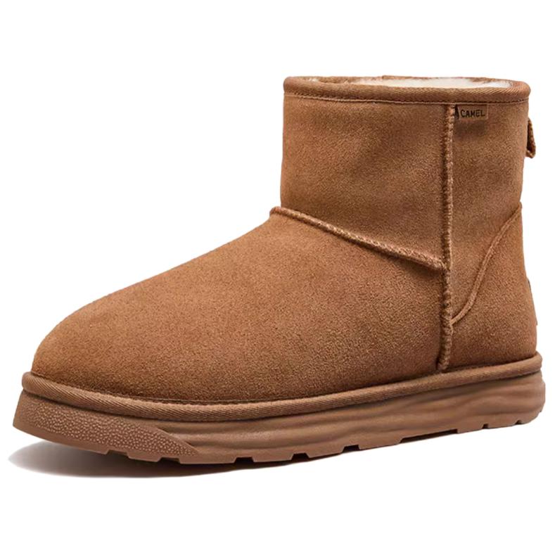 CAMEL Snow Boots Men's Black/Chestnut