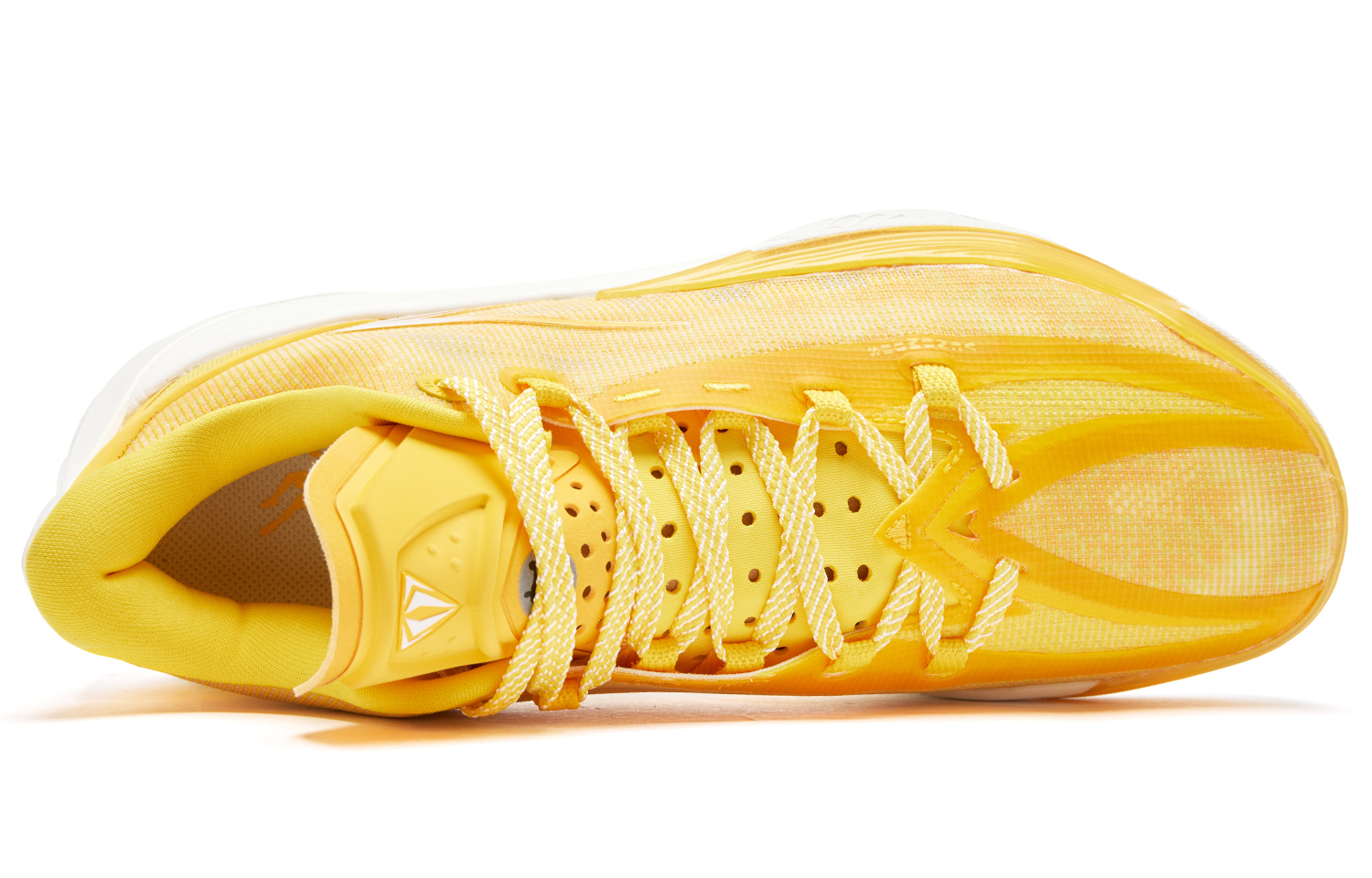 QIAODAN Poisonous Fangs 3.5 Basketball Shoes Men’s Low Top Spectral Yellow Ivory