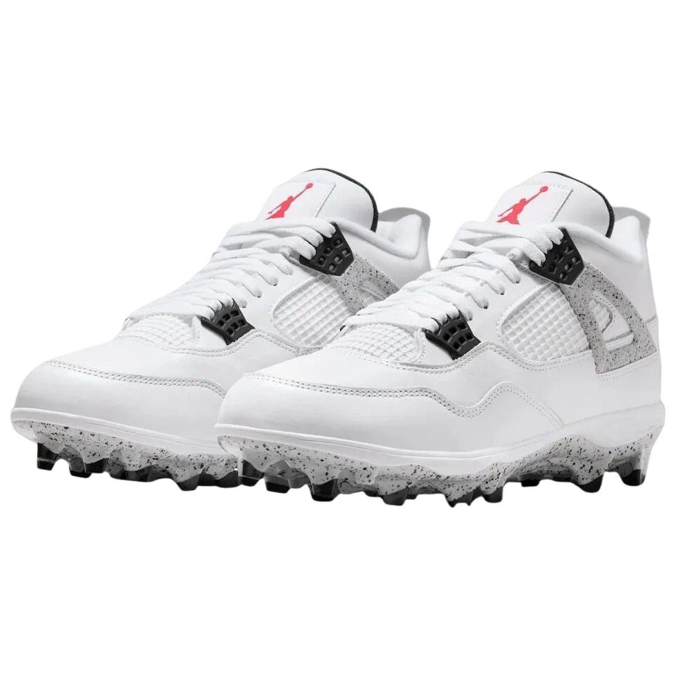 JORDAN 4 Retro Td Cleat Fire Red