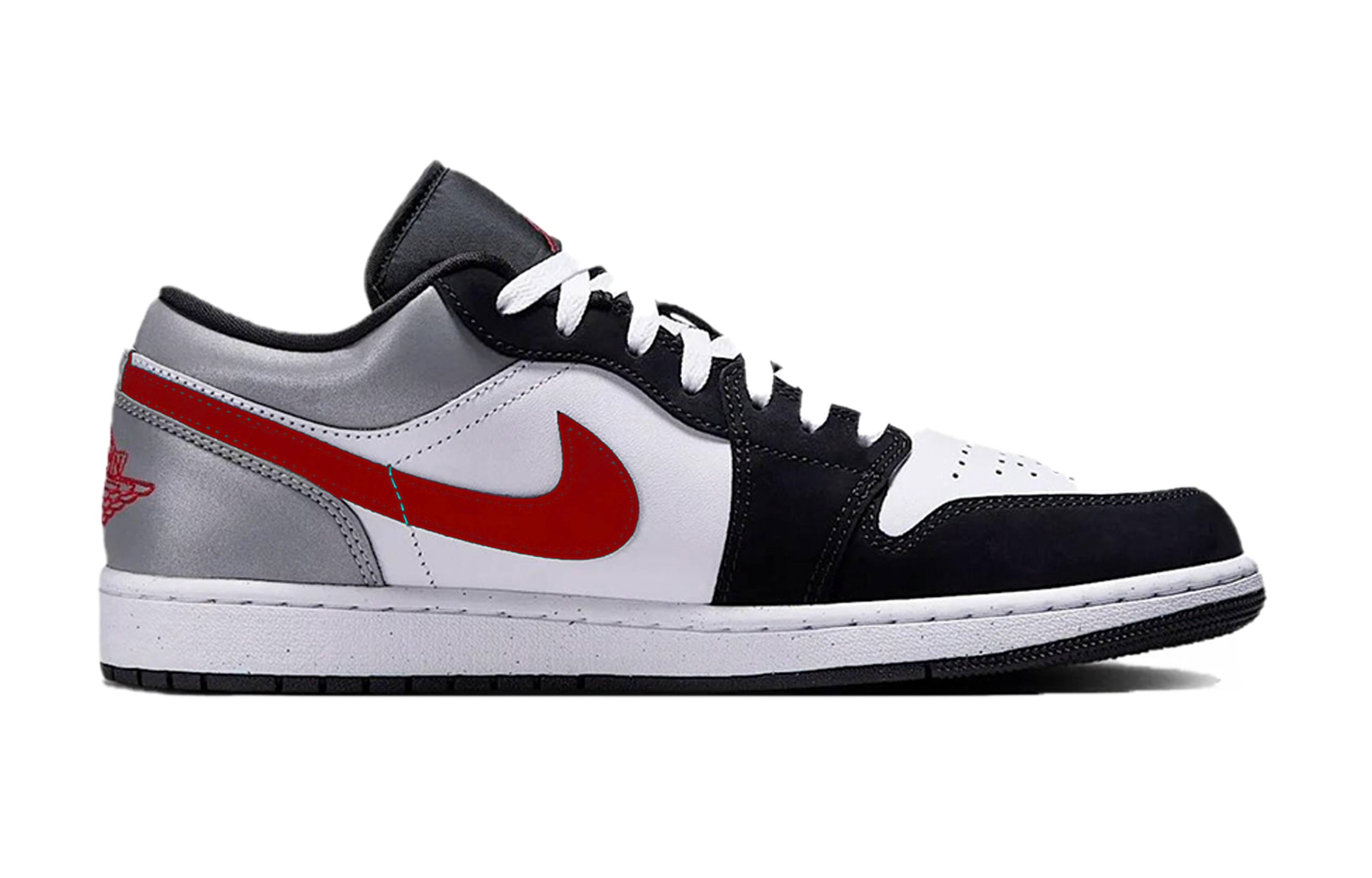 Jordan Air Jordan 1 Burgundy Dream Abrasion Resistant Abrasion Resistant Low top Vintage Basketball Shoes Unisex
