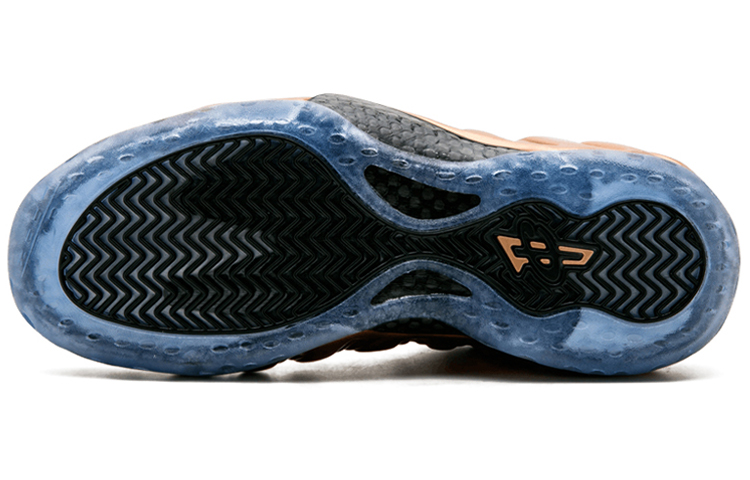 Кроссовки Nike Foamposite One Copper OG (бронзовые) — фото 4