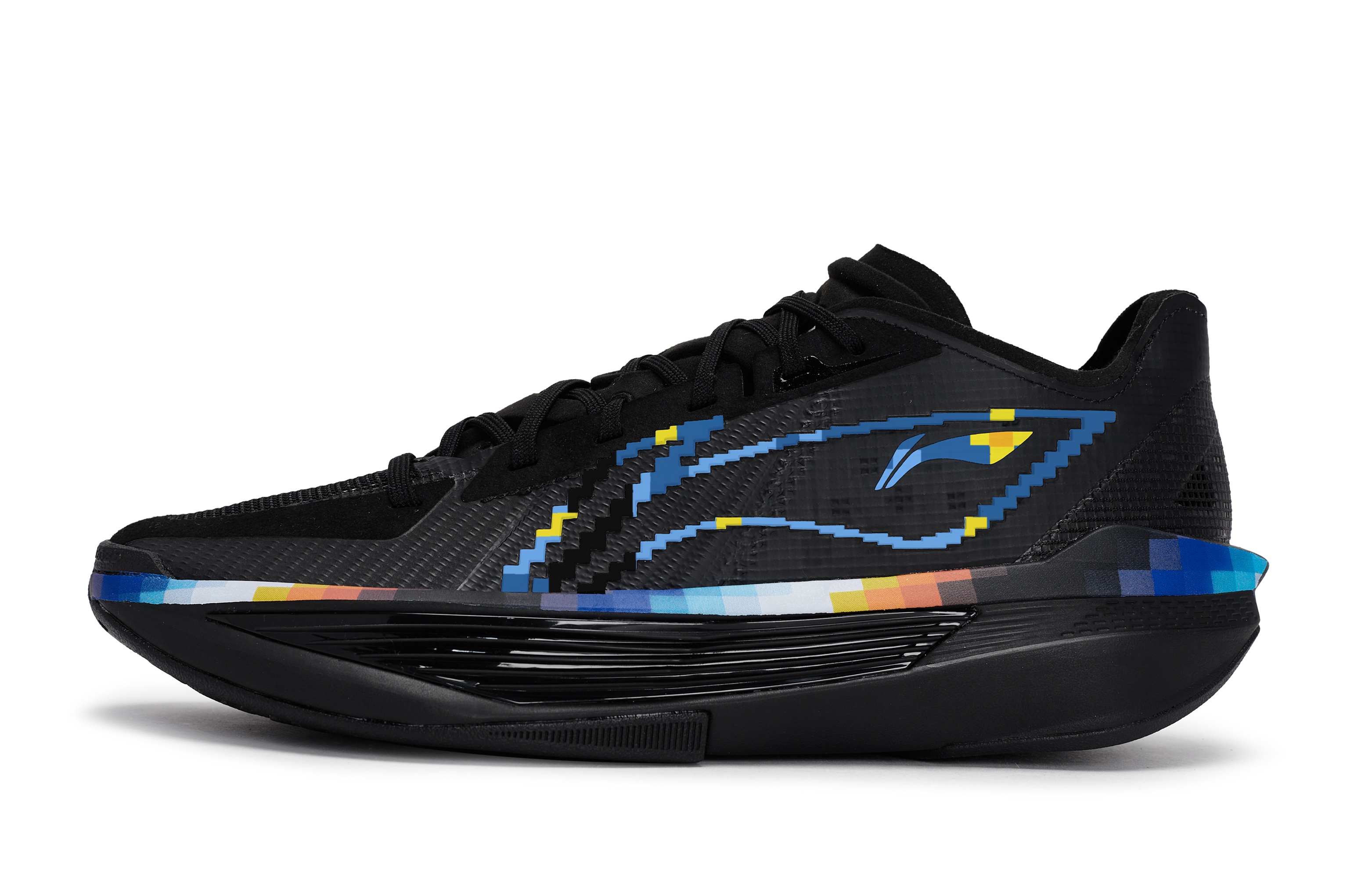 Li Ning Ultra Light 811 Manufacturing, Pixel Starry Night, Special Shoe Box Cushioning Slip Resistant