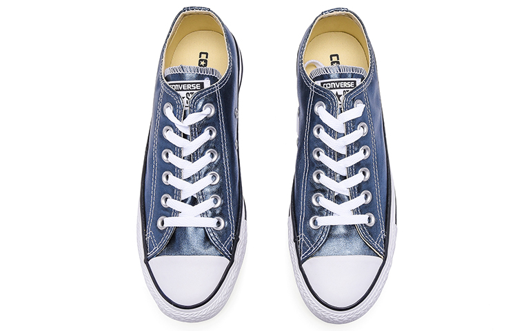 Кеды Converse Chuck Taylor All Star Metallic (металлический синий) — 金属蓝 — фото 4