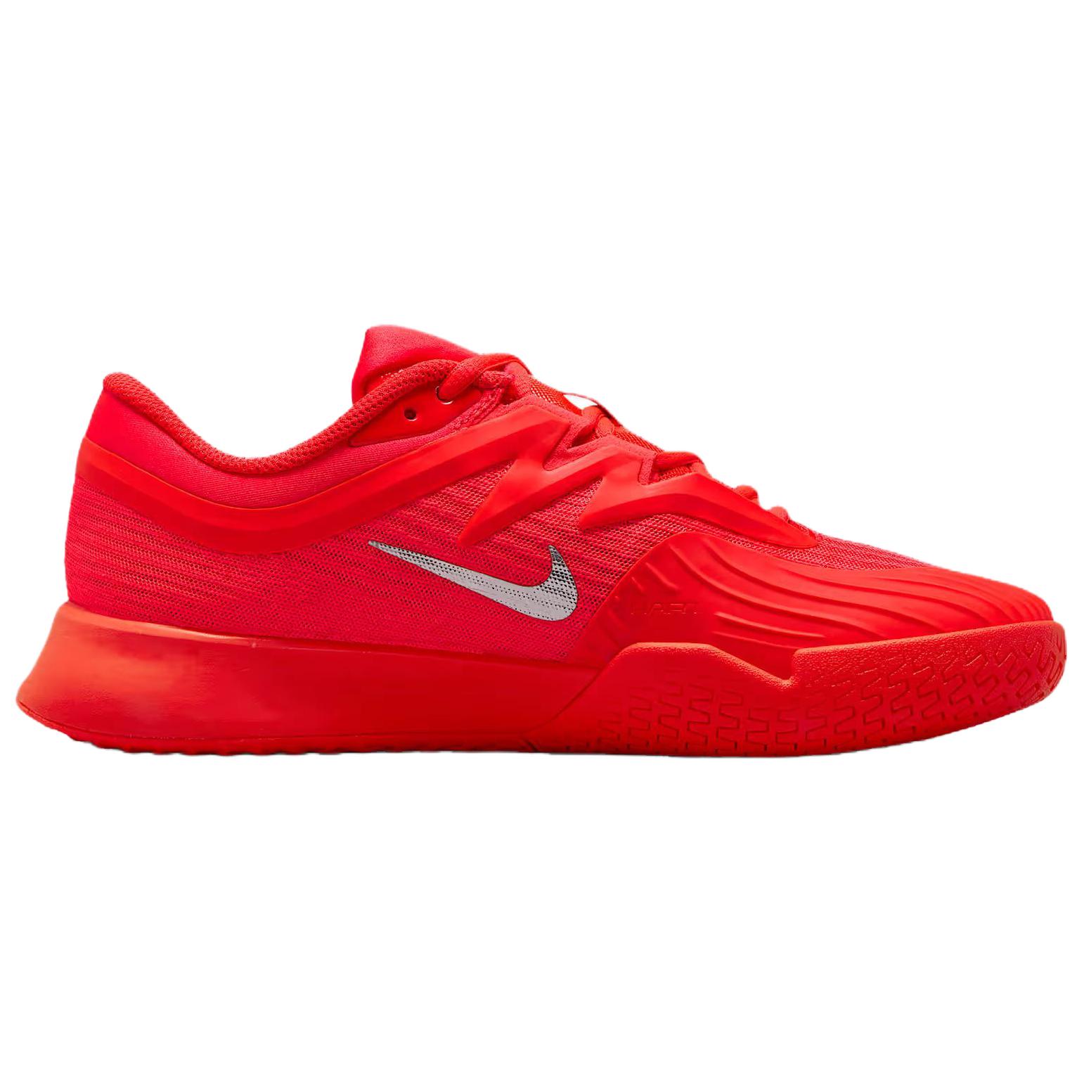 Nike Vapor Pro 3 Breathable Low top Tennis Shoes Women’s Red Silver