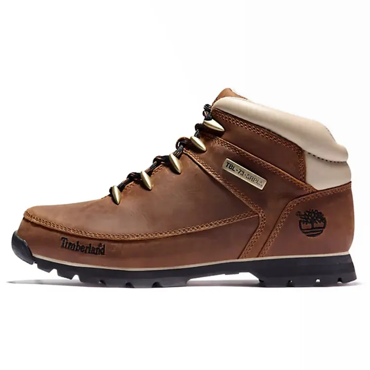 Timberland Euro Sprint Mid top Outdoor Shoes Men's Brown