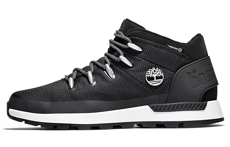 Timberland Sprint Trekker Mountaineering & Hiking Shoes Men's Mid Top Black/White