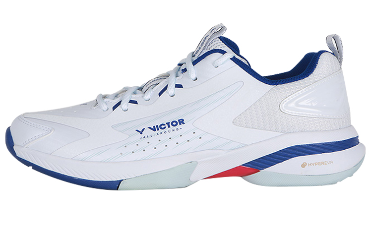 VICTOR 970TD Rubber Comfortable Low top Badminton Shoes Unisex White