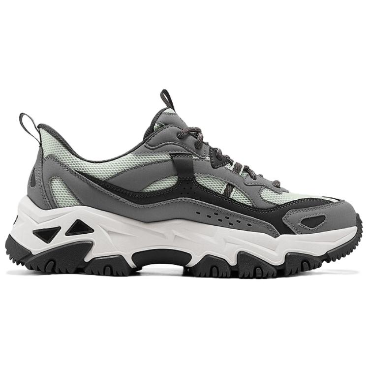 Skechers Abrasion Resistant Low top Chunky Sneakers Men’s Gray