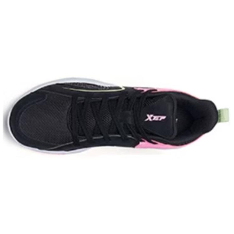 XTEP Textile, Synthetic Leather Slip Resistant Abrasion Resistant Low top Performance Basketball Shoes Men’s