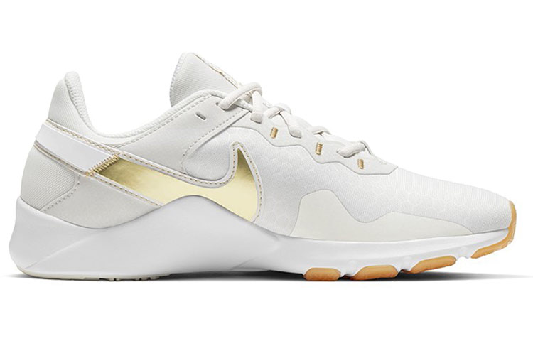 Nike Legend Essential 2 Shoes For White/Golden Women’s
