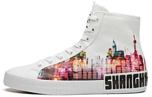 Anta Lightweight Coverage High top Canvas Shoes Men's