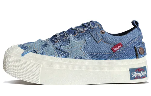 KAALIXTO Skateboarding Canvas Low 'Denim'