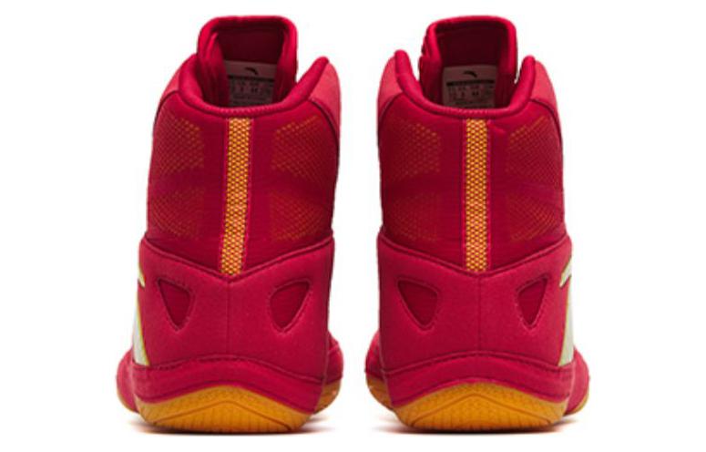 Anta Cushioning Slip Resistant Abrasion Resistant Cushioning Slip Resistant Abrasion Resistant High top Wrestling Shoes