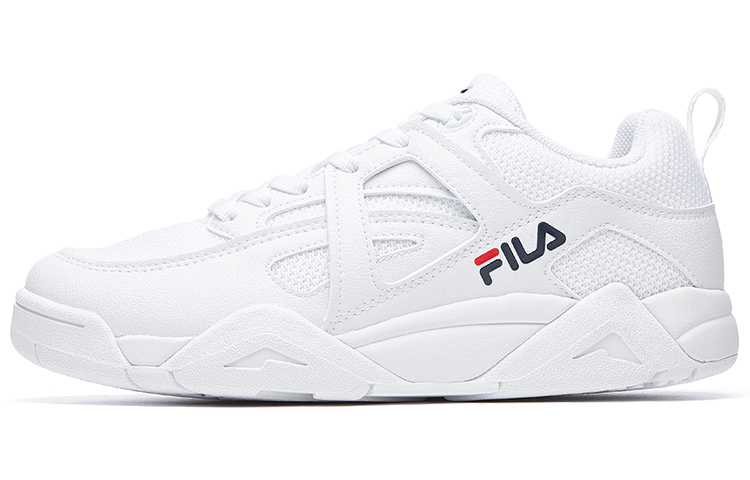 FILA Cage Knit Low Vntg Gs White Women's