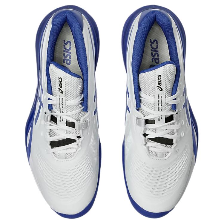 ASICS GEL RESOLUTION X Low top Tennis Shoes Men’s White Blue