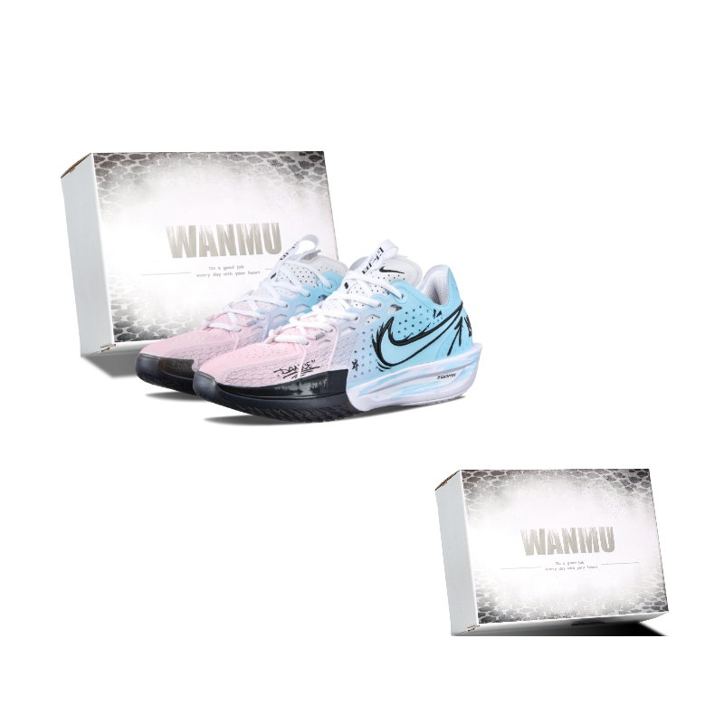 Nike Air Zoom G.T.Cut 3 Deep Sea Star Mesh Cushioning Abrasion Resistant Support Low top Basketball Shoes Unisex