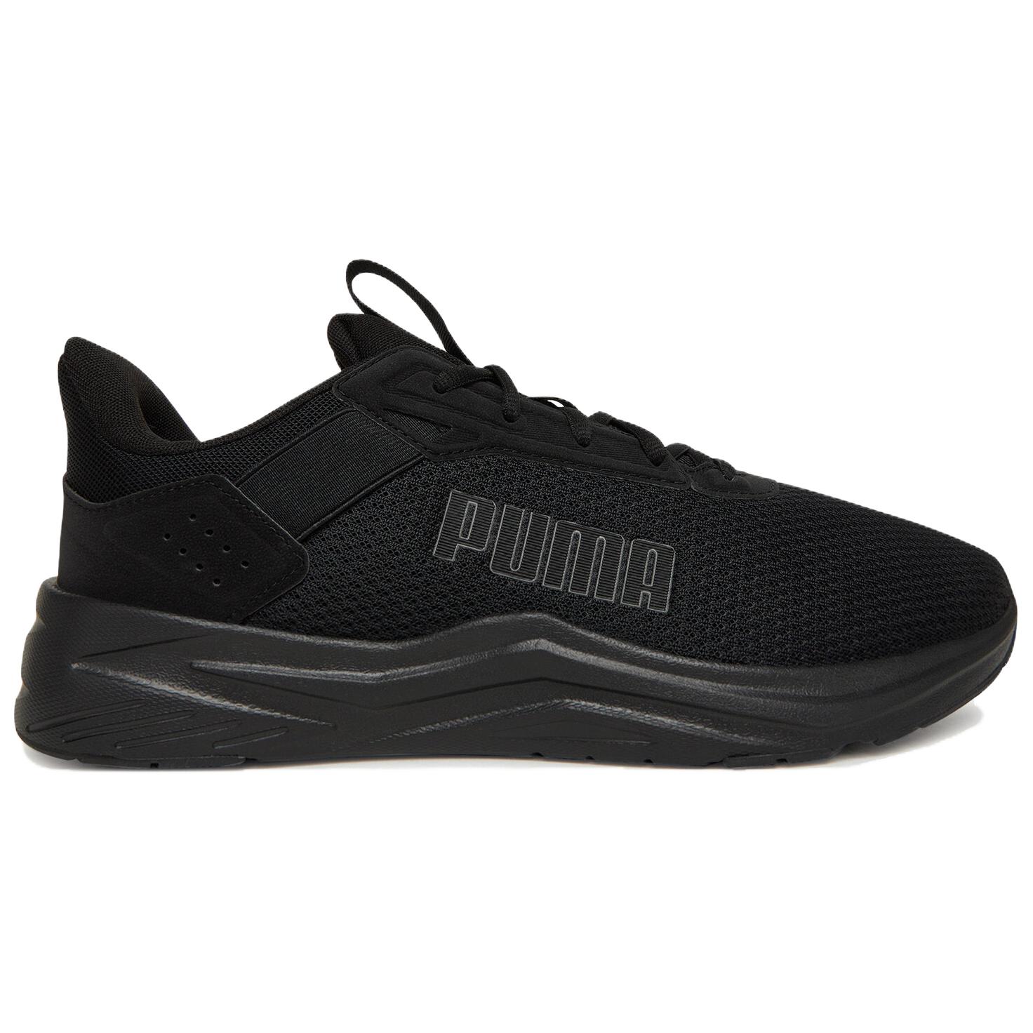 PUMA Abrasion Resistant Low top Training Shoes Unisex Black