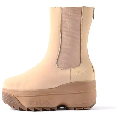 FILA Disruptor Crew Chelsea Boots Women's Beige
