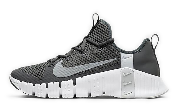 Nike Metcon 3 comfortable and lightweight shock-absorbing, non-slip and wear-resistant low-cut training shoes for men and women, black and gray