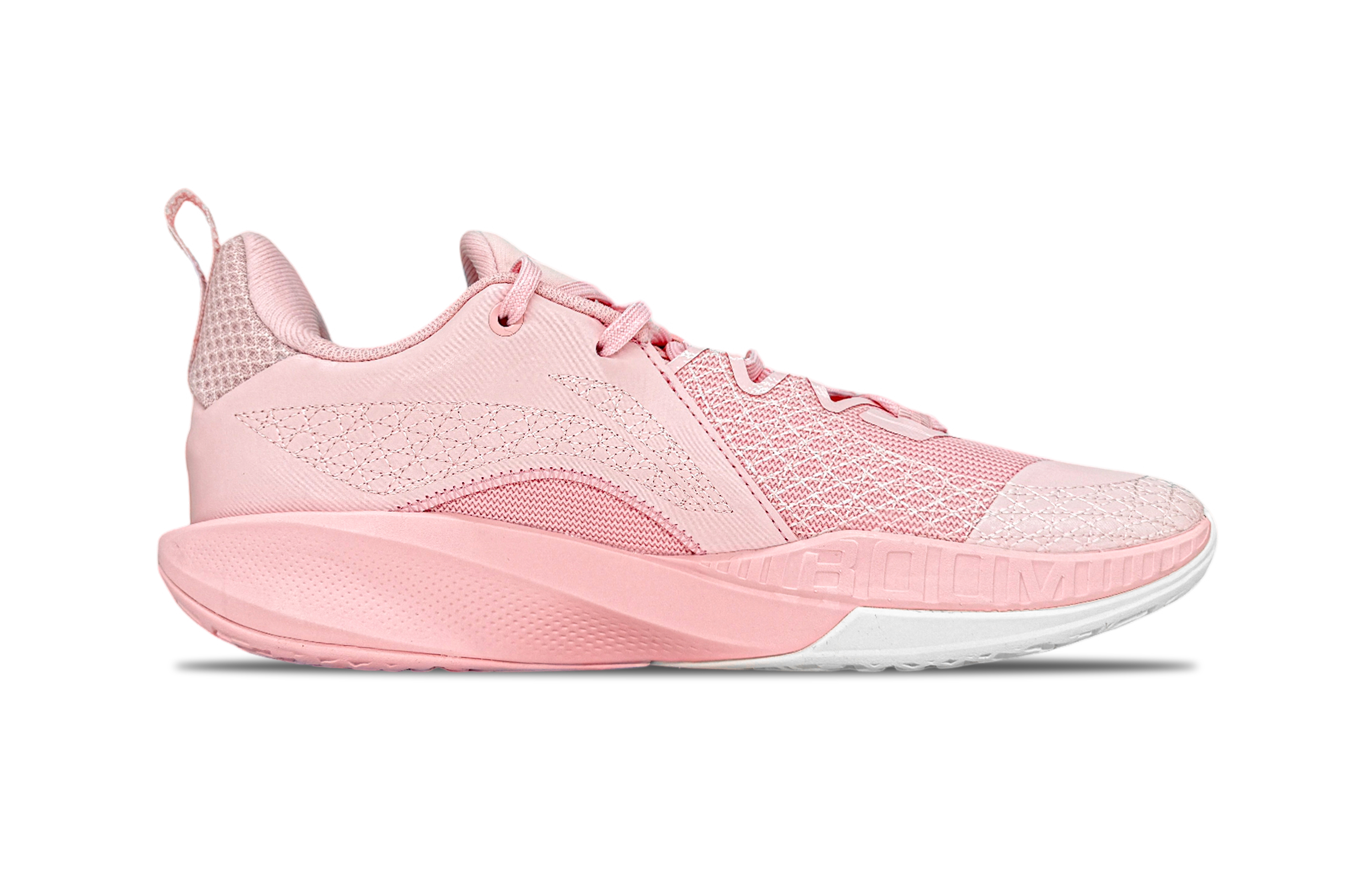 Li Ning Speed 2 Cushioning Breathable Rebound Cushioning Breathable Rebound Low top Basketball Shoes Men’s Peach Pink