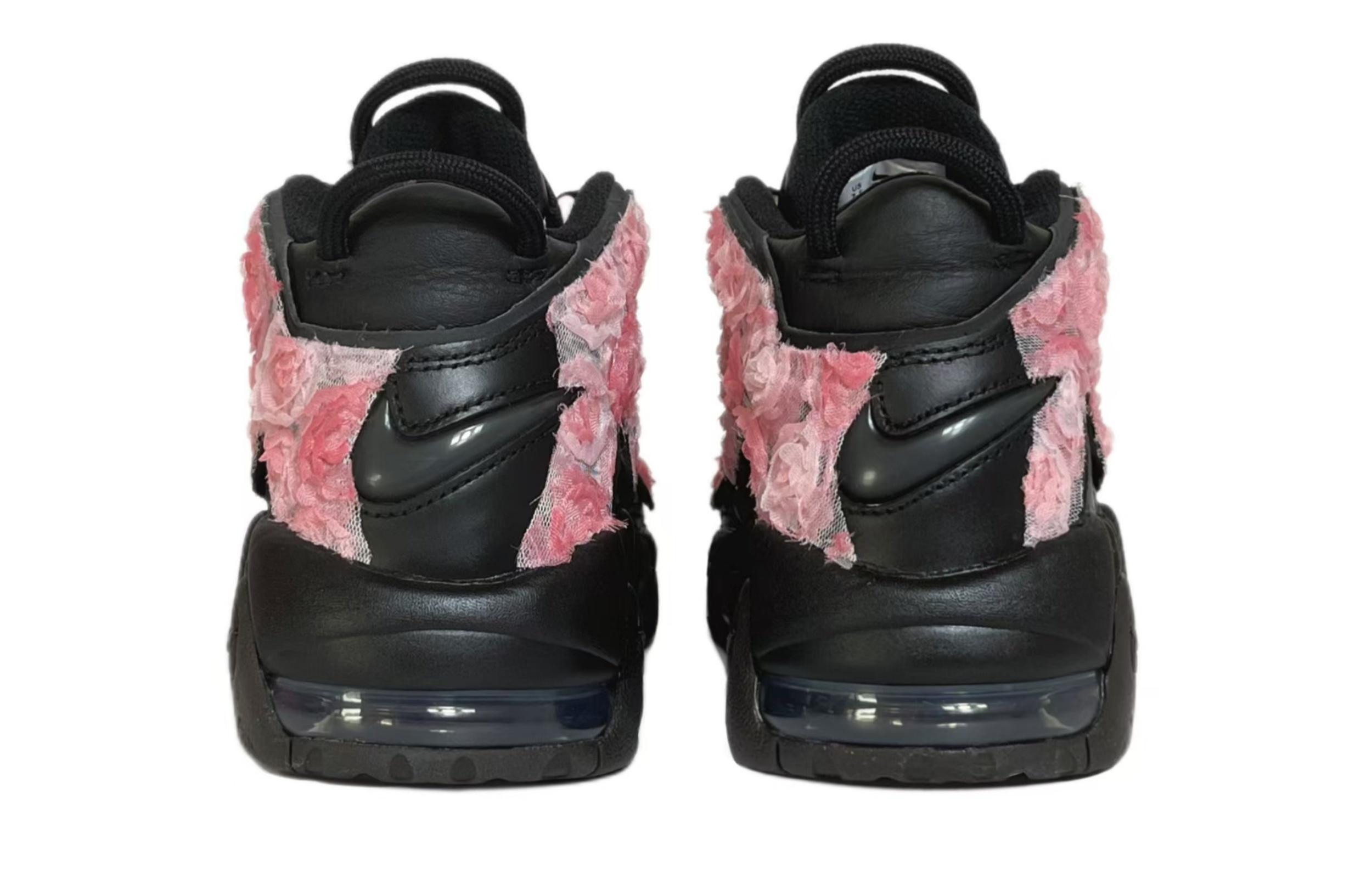 Nike Air More Uptempo Romantic Rose Cushioning Abrasion Resistant Cushioning, Wear Resistant Mid top