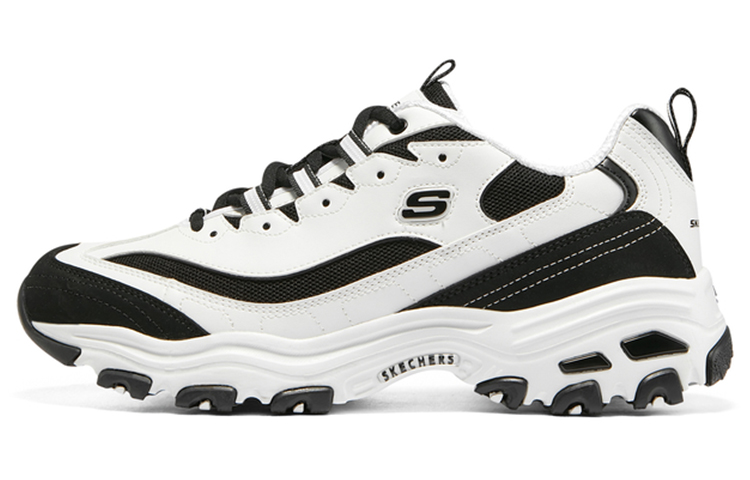 Мужские кроссовки Skechers Skechers D'LITES 1.0 (бело-черные)