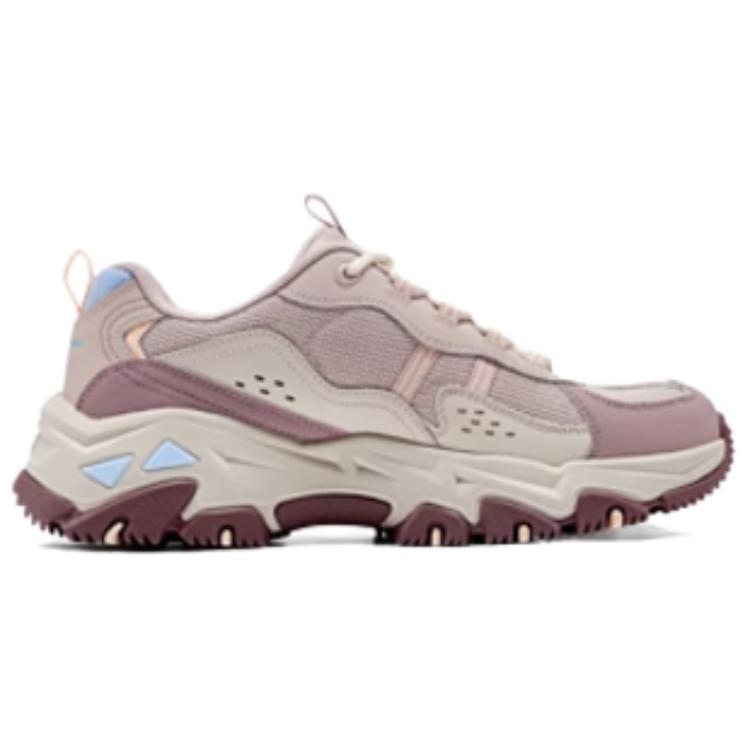 Skechers Abrasion Resistant Breathable Height Increasing Low top Hiking Shoes Women’s Pink
