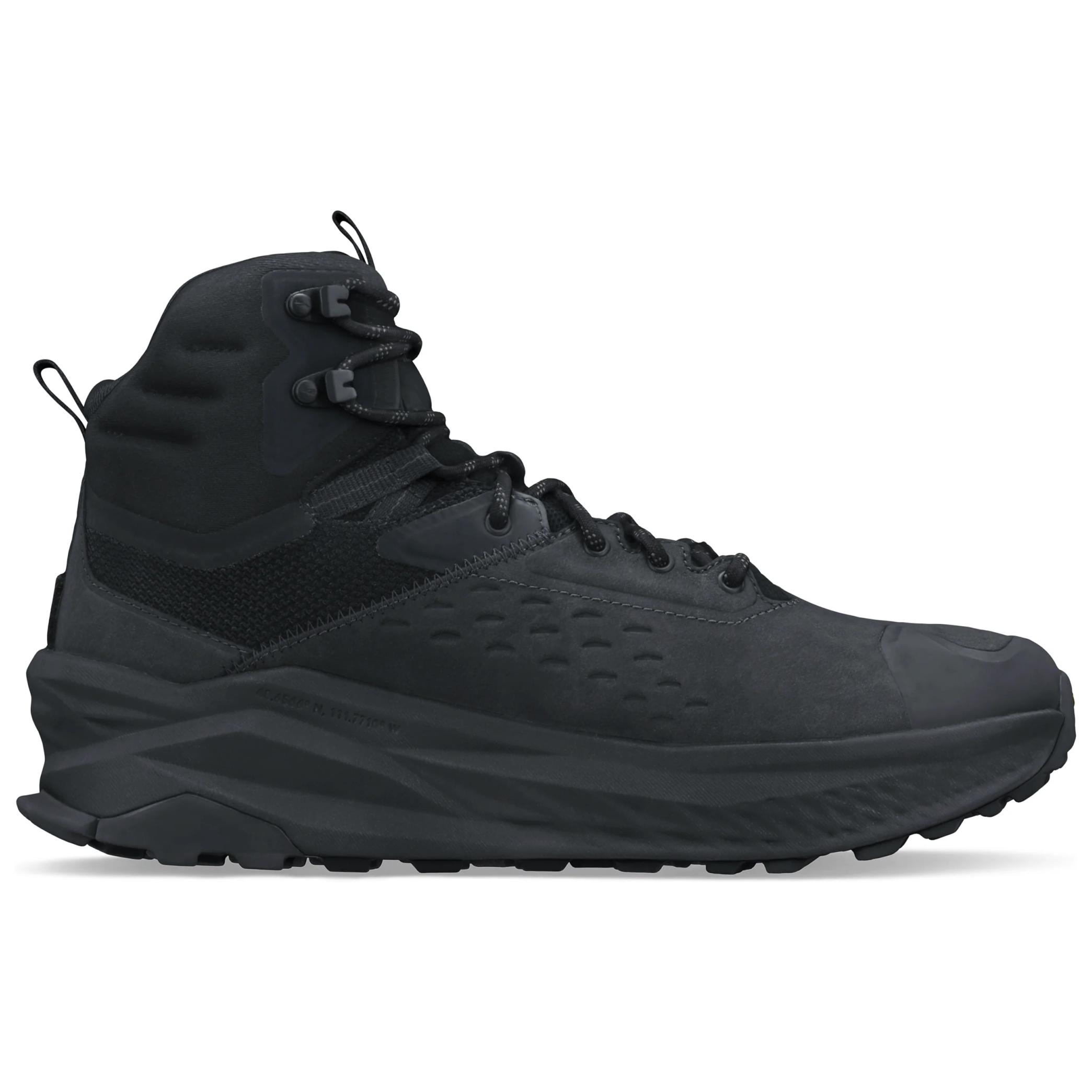Altra OLYMPUS 6 Mid top Hiking Shoes Men’s Black