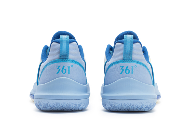 361° DVD Team Game Ready Cushioning Slip Resistant Abrasion Resistant Low top Basketball Shoes Men’s Sky Blue
