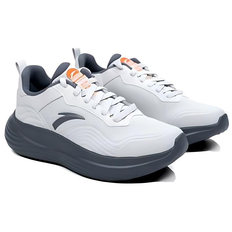 Anta Slip Resistant Abrasion Resistant Low top Training Shoes Men’s Gray