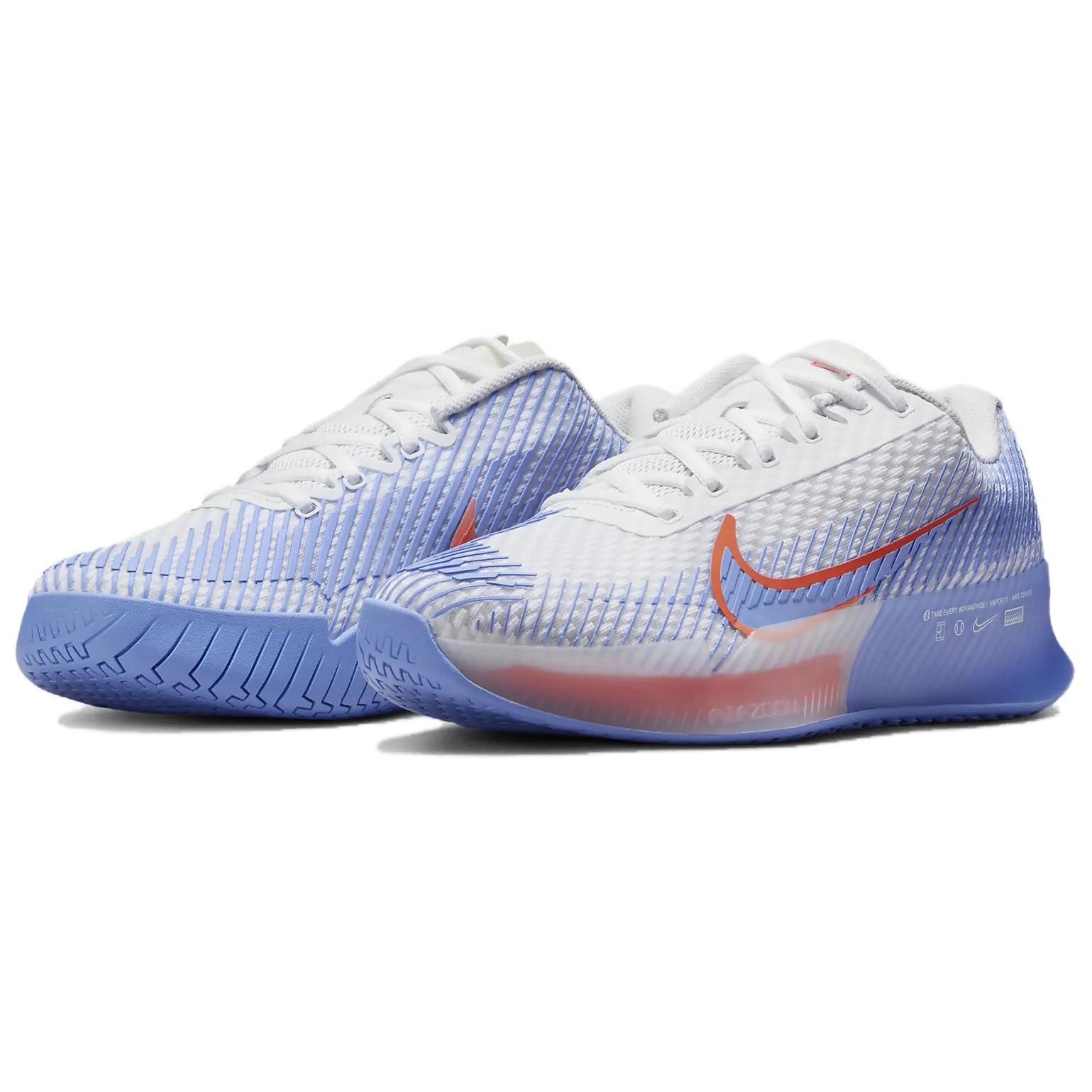Nike Air Zoom Vapor 11 Abrasion Resistant Low top Tennis Shoes Women’s Blue
