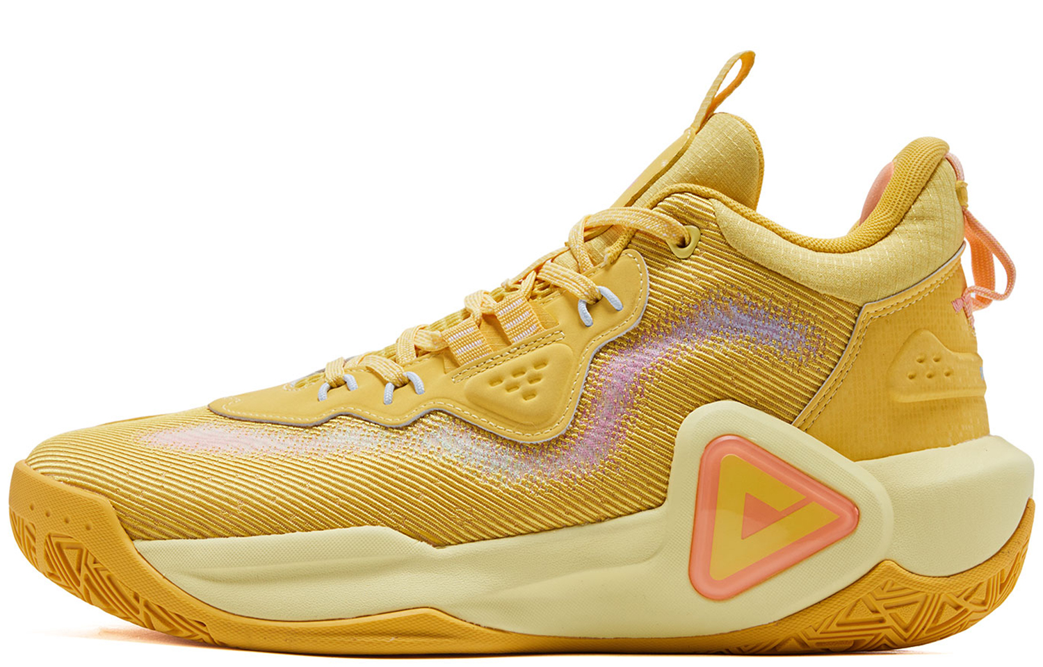 PEAK Sonic Boom 1.5 Textile, Synthetic Leather Cushioning Slip Resistant Abrasion Resistant Low top Basketball Shoes