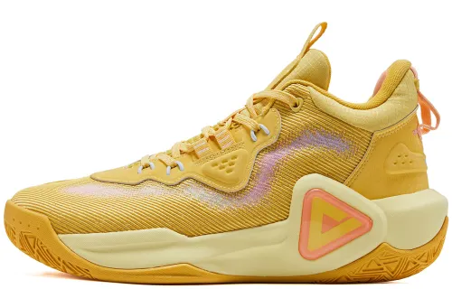 PEAK Sonic Boom 1.5 Textile, Synthetic Leather Cushioning Slip Resistant Abrasion Resistant Low top Basketball Shoes