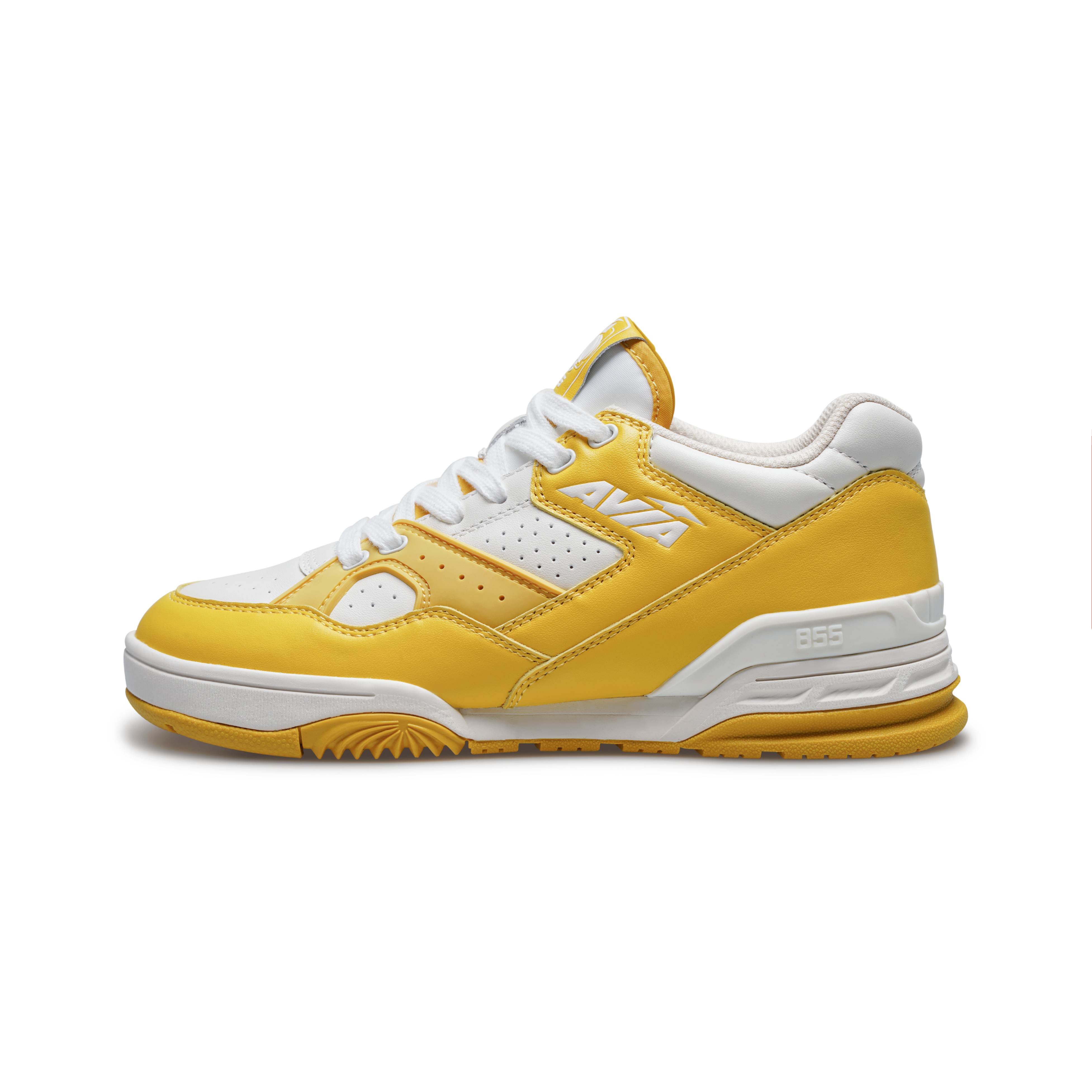 AVIA 855L Low top Lightweight Vintage Basketball Shoes Women’s Bright White Yellow