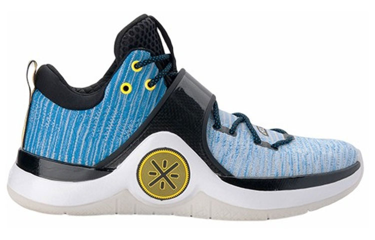Li Ning Way Of Wade 6 Horizon Non slip Lightweight Low top Basketball Shoes Men’s White Blue