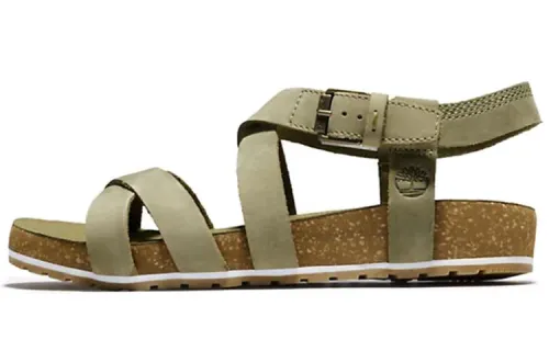 Timberland Malibu Waves Beach Sandals Women's Green