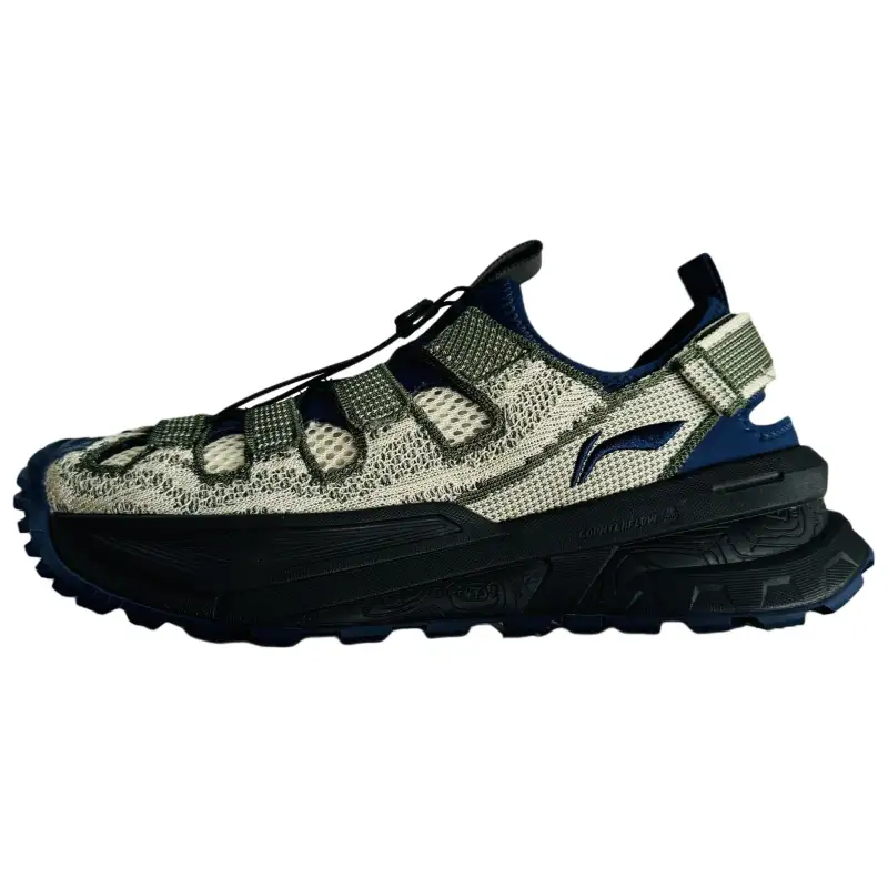 Li Ning CF Tracing, Wenchuan Breathable Rebound Slip Resistant Abrasion Resistant Grip River Trekking Shoes Unisex
