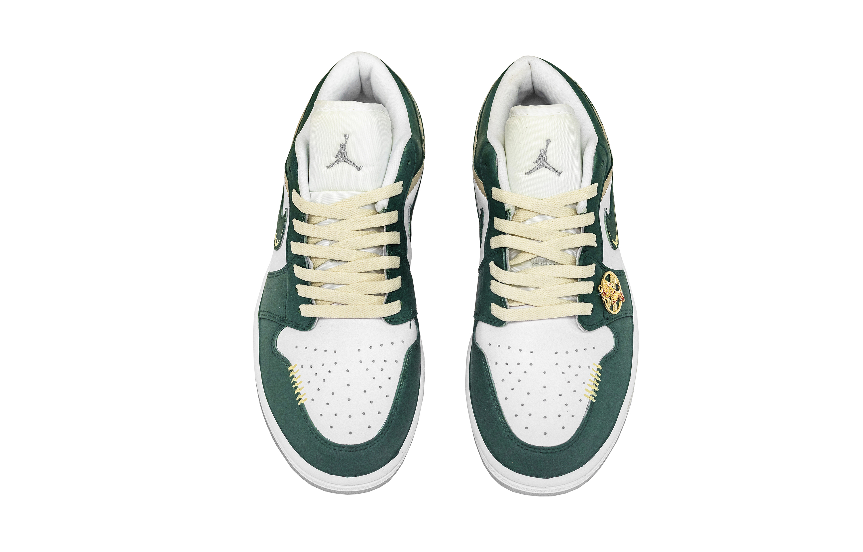 Jordan Air Jordan 1 Vintage Basketball Shoes Women’s Low Top White/Brown