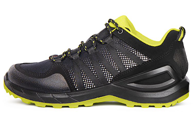SLEADER Explorer Collection Cushioning Waterproof Slip Resistant Low top Outdoor Shoes Men’s Black Green
