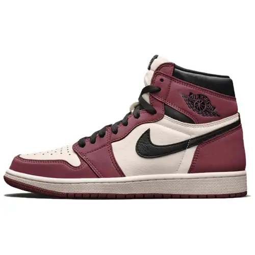 Jordan Air Jordan 1 Vintage Basketball Shoes Men's High Top Red/White