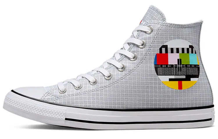 Converse Chuck Taylor All Star High 'Color Grid - Dark Smoke Grey'