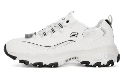 Skechers D'LITES 'White Black'