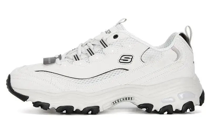 Skechers D'LITES 'White Black'