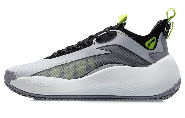 Li Ning Badfive 1 Textile, Synthetic Leather Cushioning Slip Resistant Abrasion Resistant Breathable Support Low top