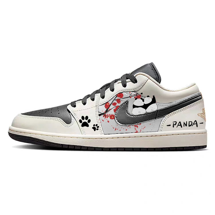 Jordan Air Jordan 1 Vintage Basketball Shoes Men’s Low Top White/Black